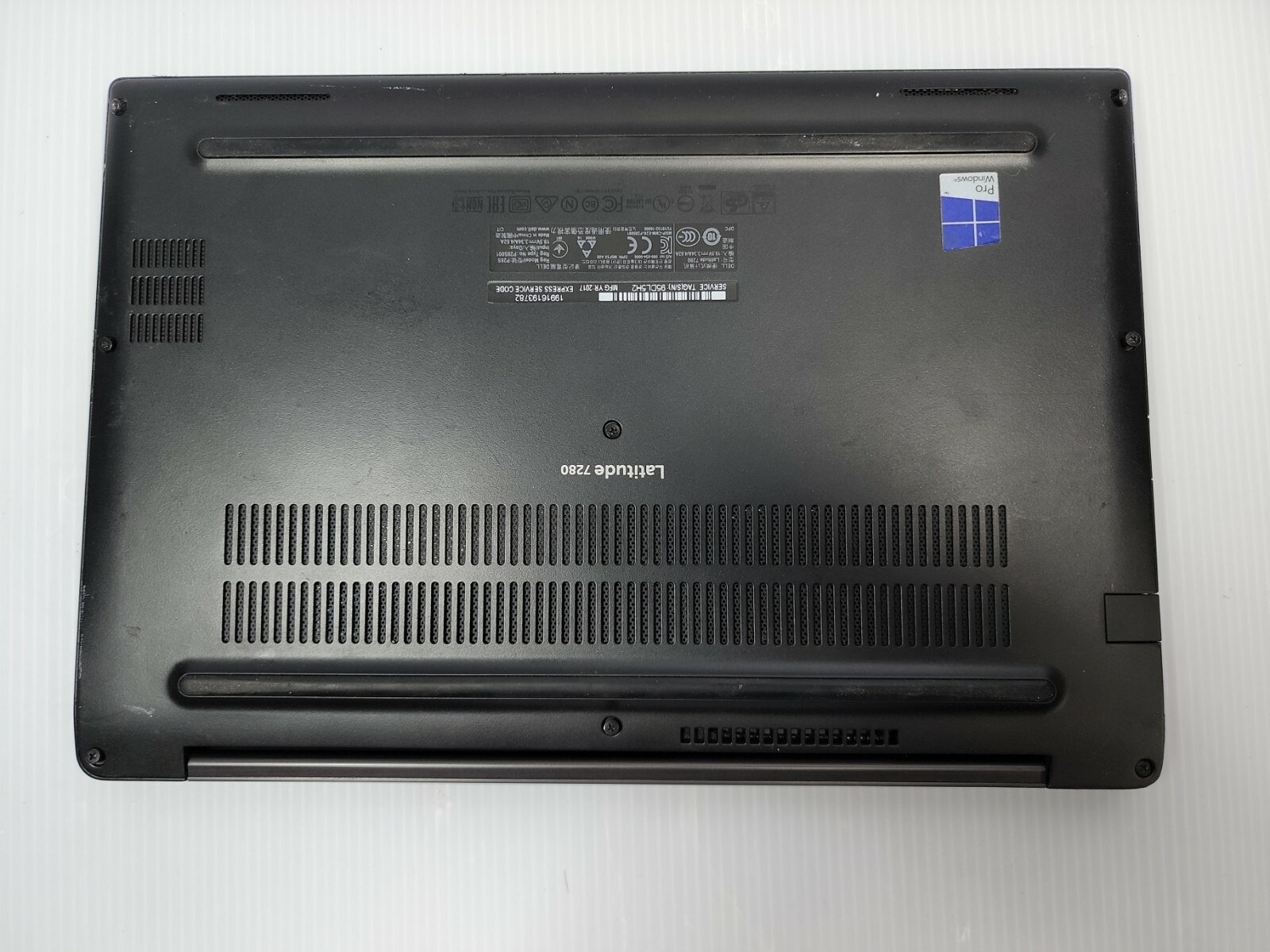Dell Latitude 7280 i5 Black laptop NO BOOT PARTS READ #C4