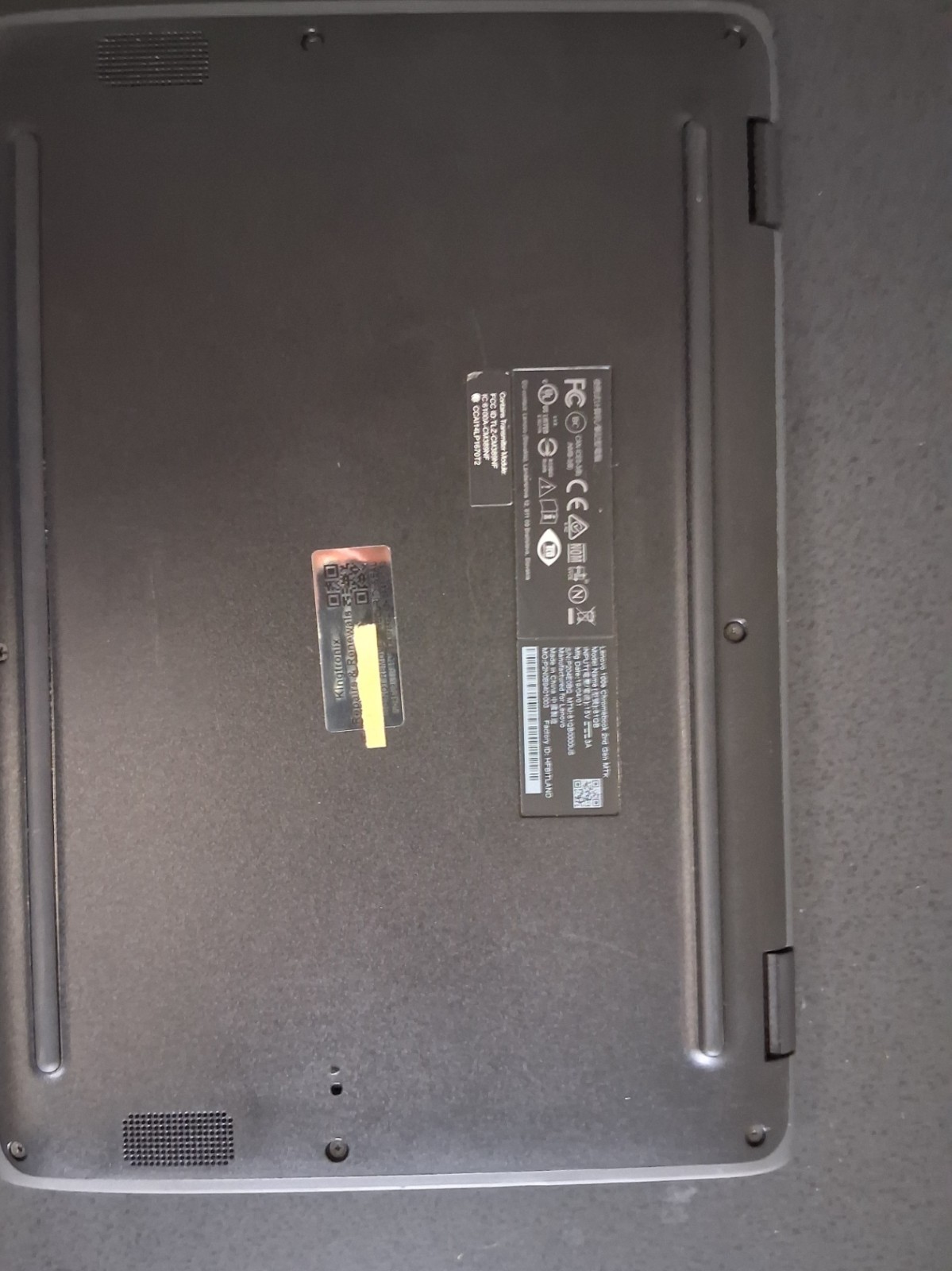 Lenovo Chromebook 100E Gen 2 MTK 4G ram 32G eMMC storage 11.6″ #177009