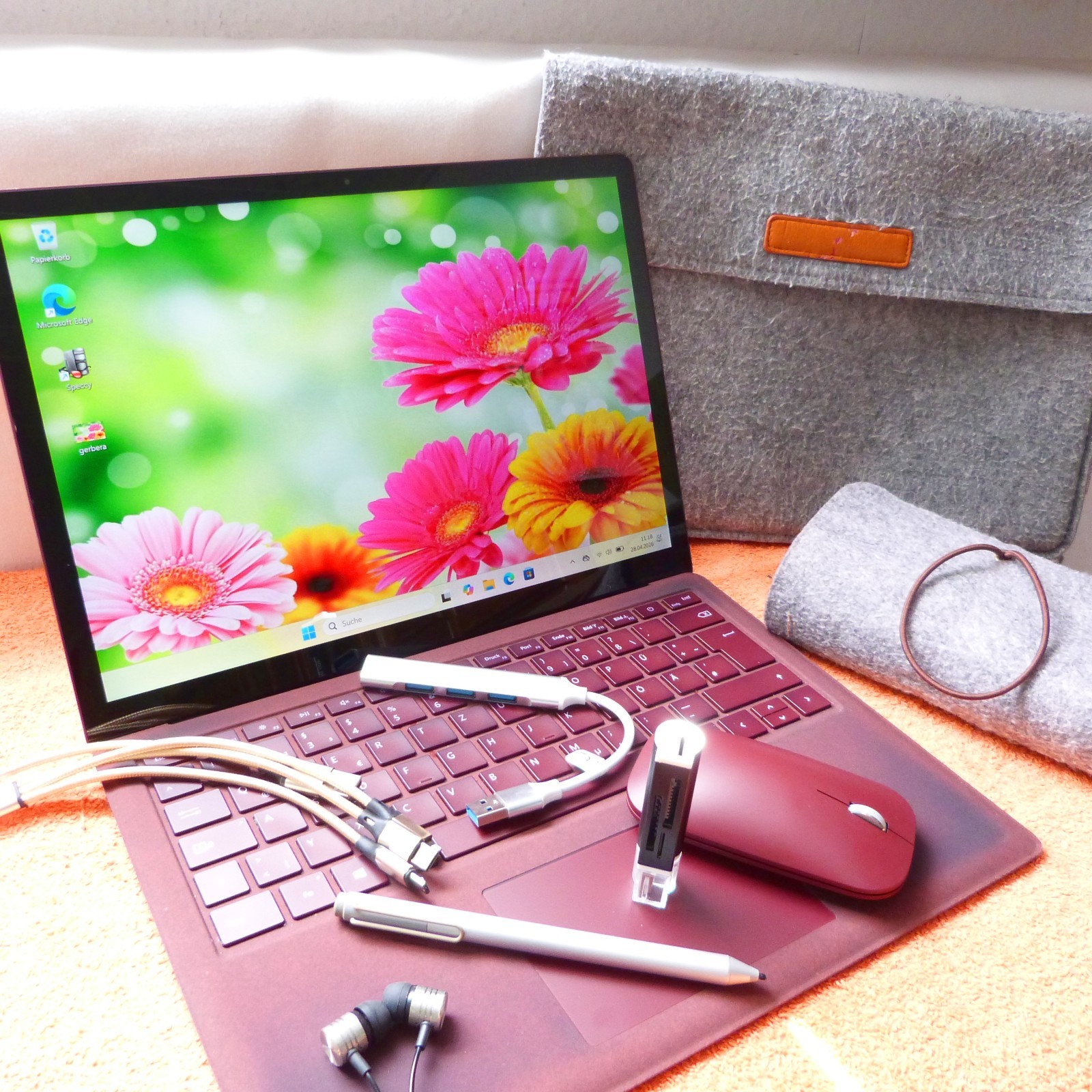 XXL LOT MS Surface Laptop 2 13″ 2K TOUCH l SSD Windows 11 I 8GEN Core i5