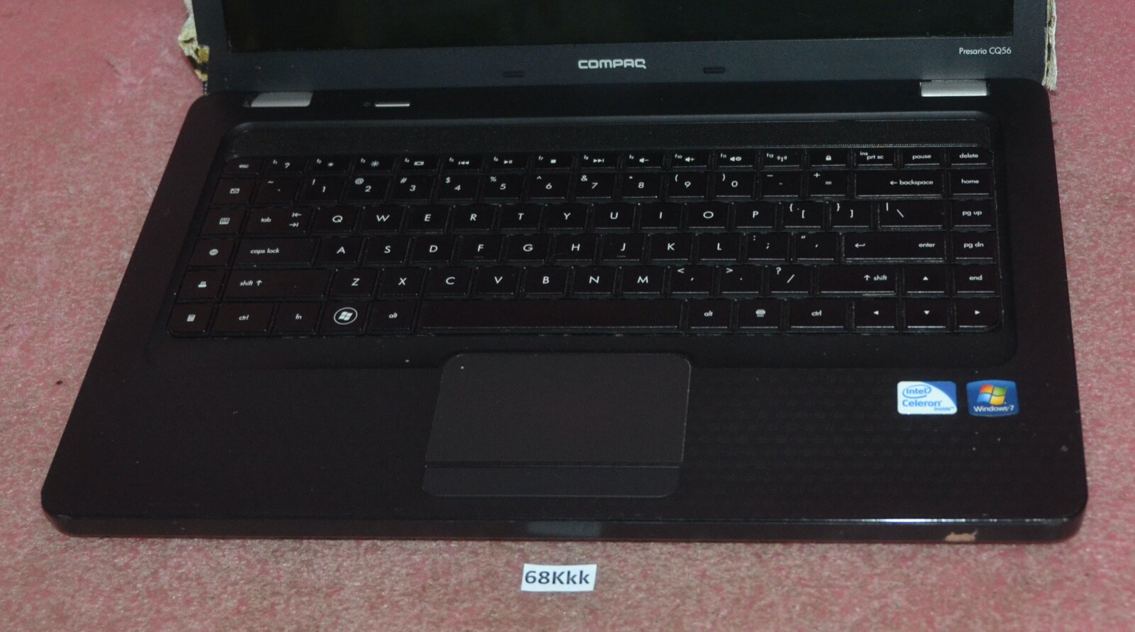 Compaq Presario CQ56 Laptop_Intel Celeron 900 CPU @ 2.20 GHz_4GB RAM_200GB HDD