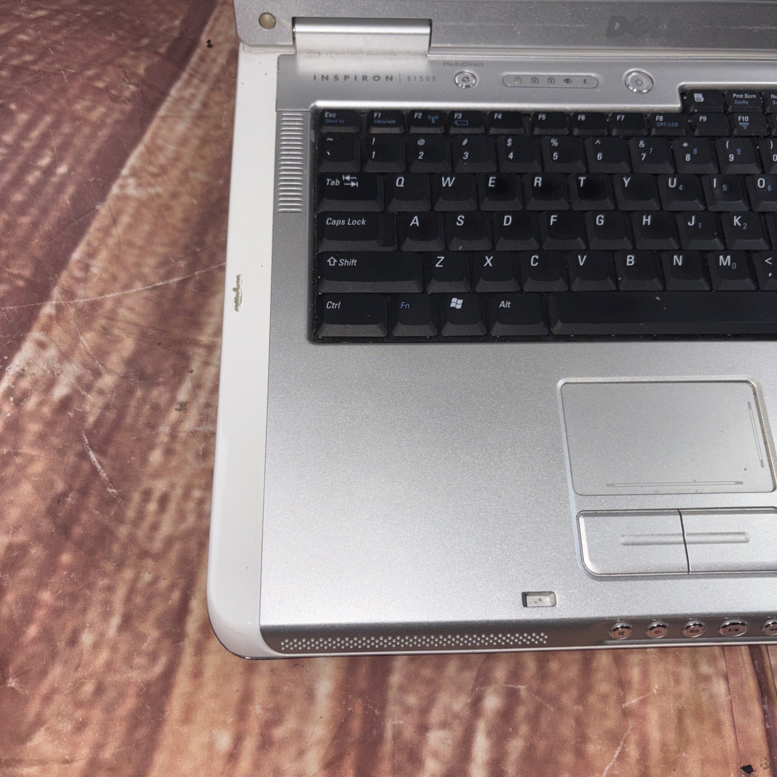 Dell Inspiron E1505 Intel Pentium Dual Core @ 1.60GHz 1GB RAM NO HDD