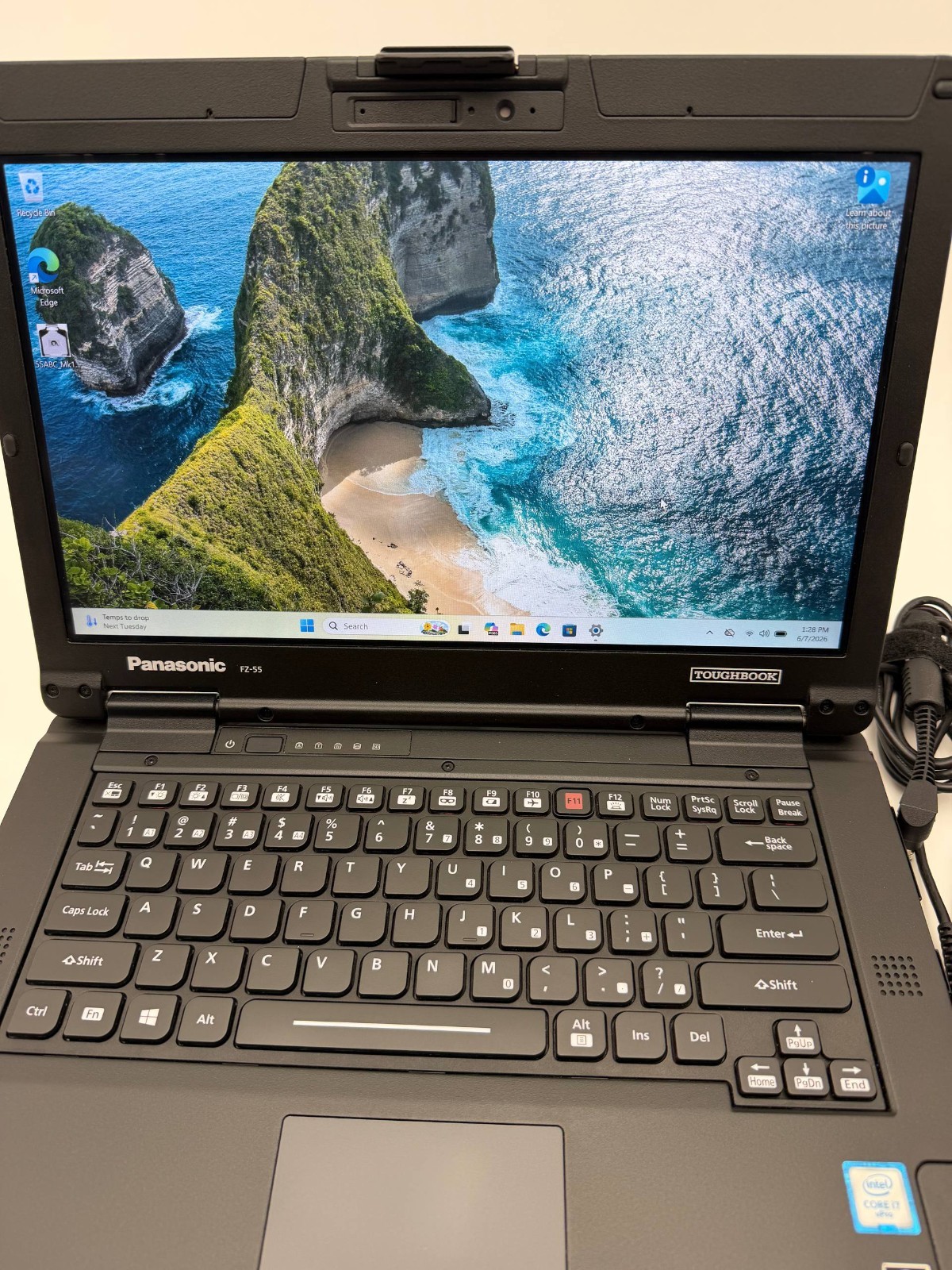 Panasonic Toughbook FZ-55 FHD Touch i7-8665U 32GB 1TB NVMe SSD Win11pro 4G/dGPS