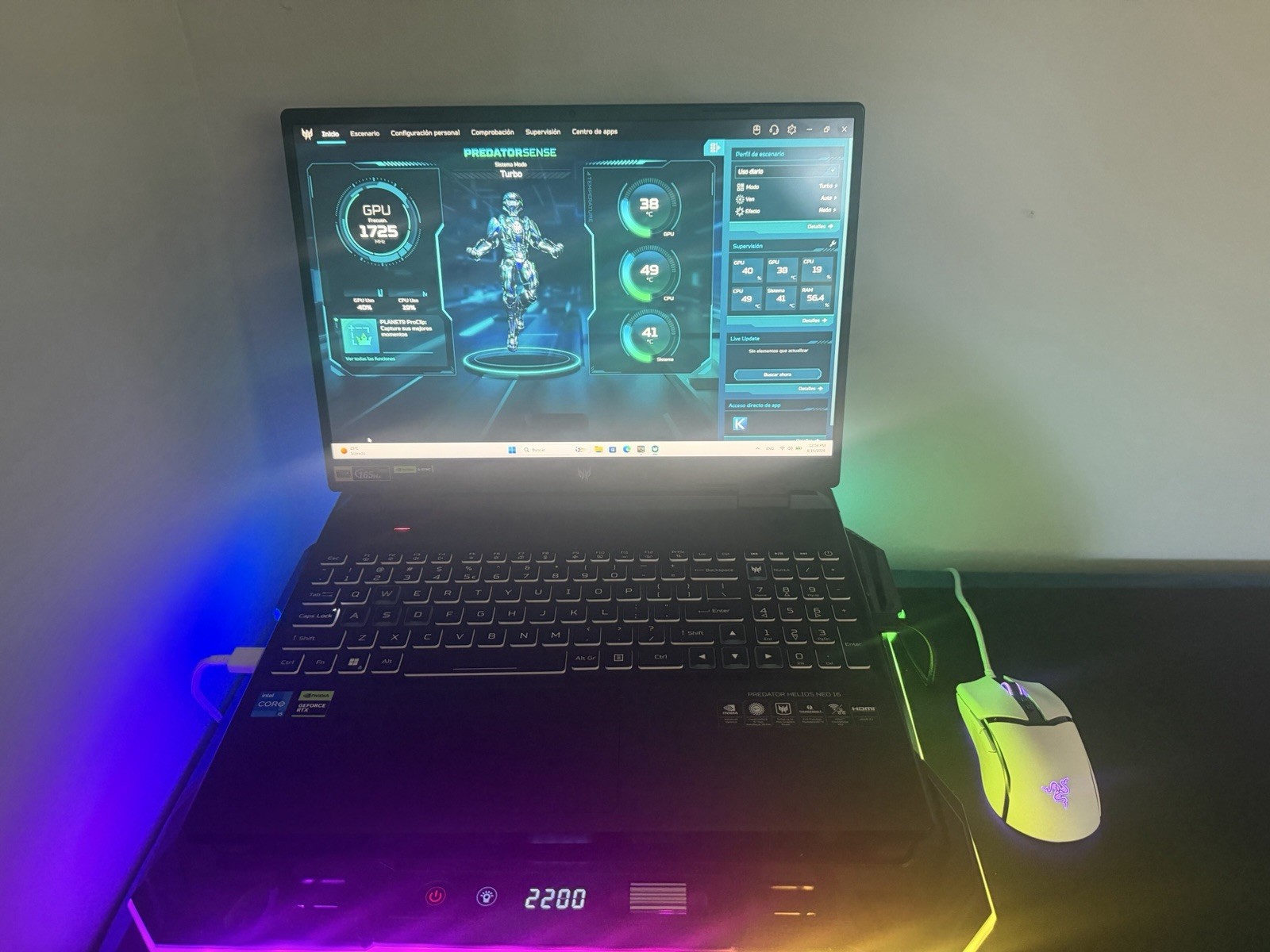 Acer Predator Helios Neo 16 16″ i7 RTX 4050 16GB 512GB SSD W11 Black