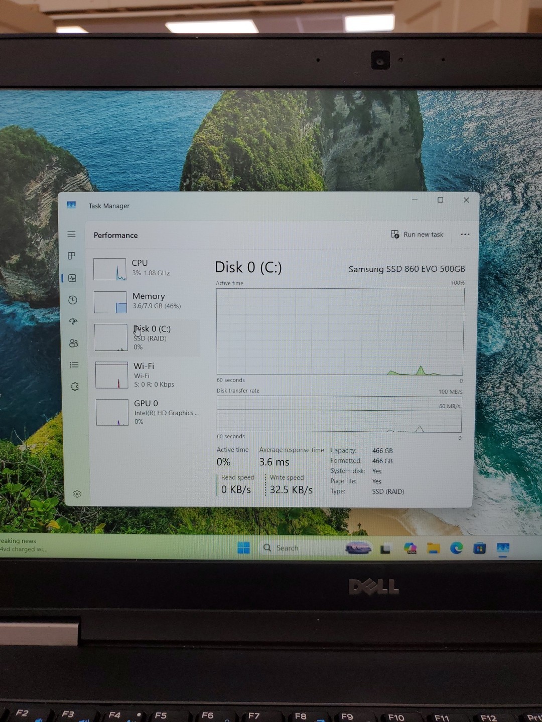 Dell Latitude E5570 15.6″ (500g SSD, Intel Core i5 6th Gen., 8GB) 042026-2