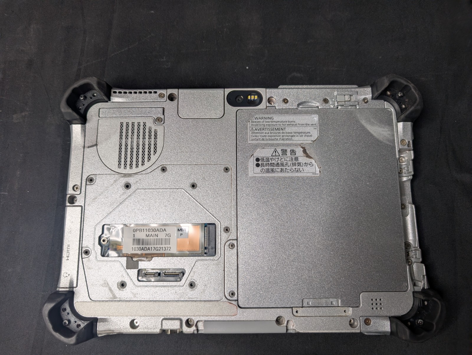 PANASONIC TOUGHPAD FZ-G1 MK4 i5-6300U 2.4GHz 8GB RAM NO SSD BIOS UNLOCKED