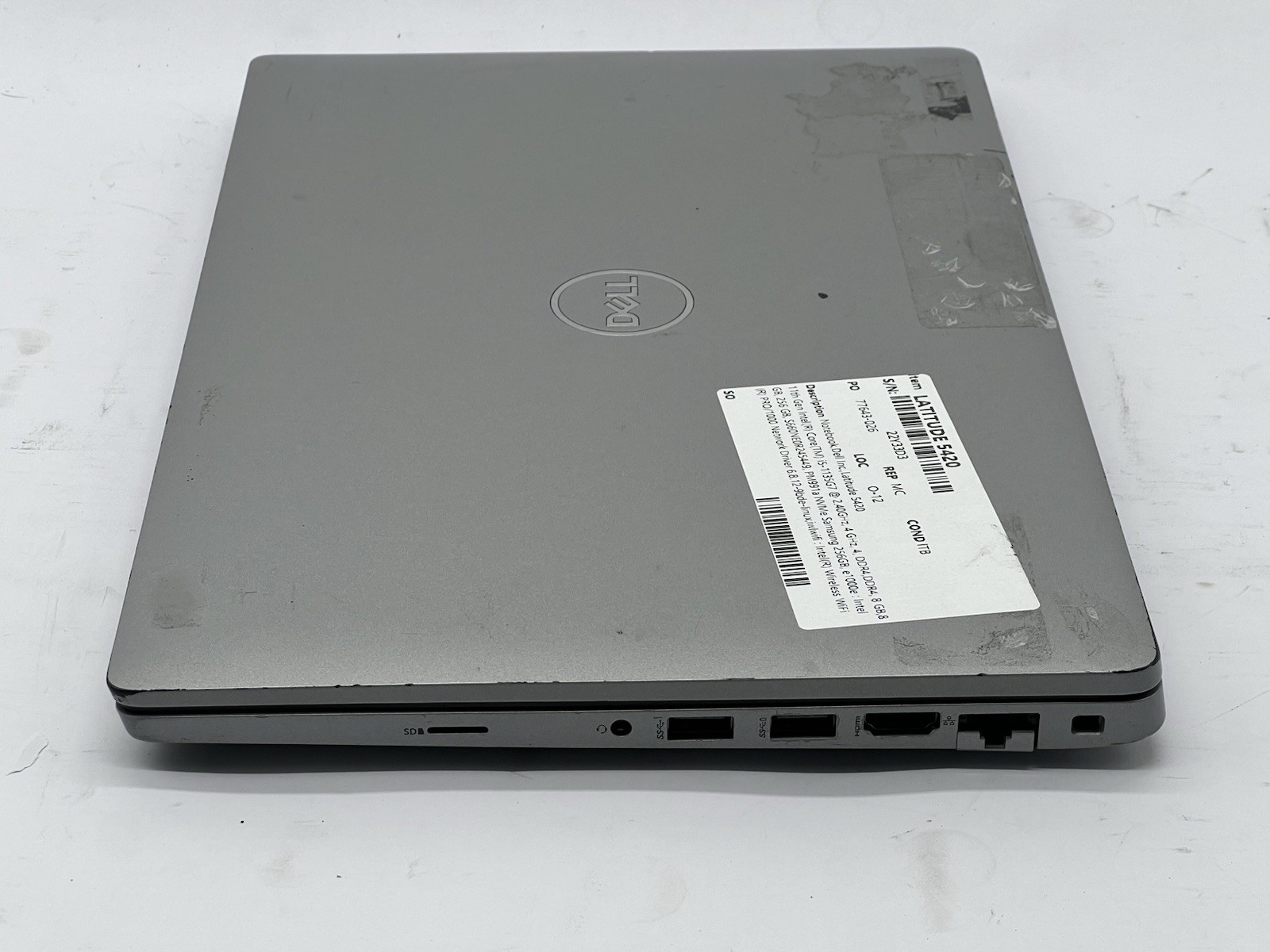 Dell Latitude 5420, i5-1135G7, @ 2.40GHz, 16GB RAM, 256GB NVMe-No OS/Charger