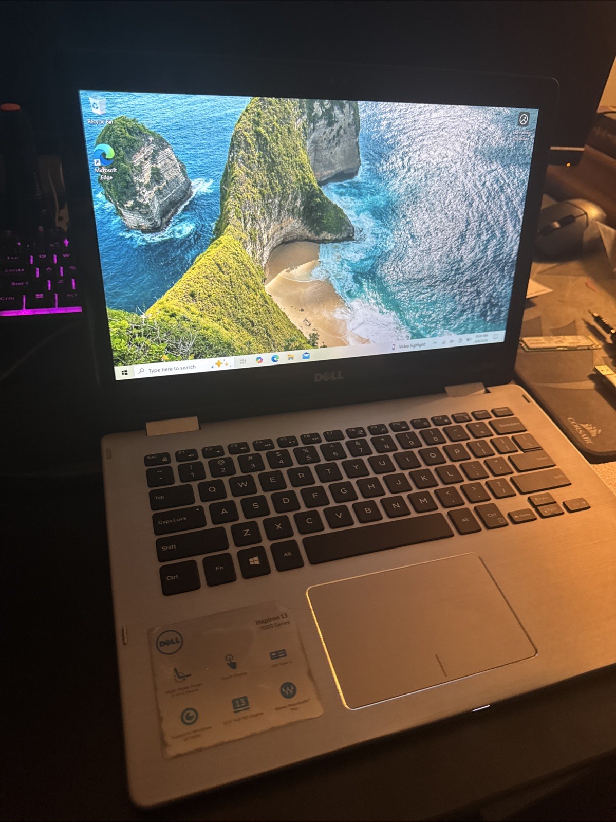 Dell Inspiron 13 7000 Series Intel Core i5-7200U 2.50 GHz 8GB Memory 256 GB SSD
