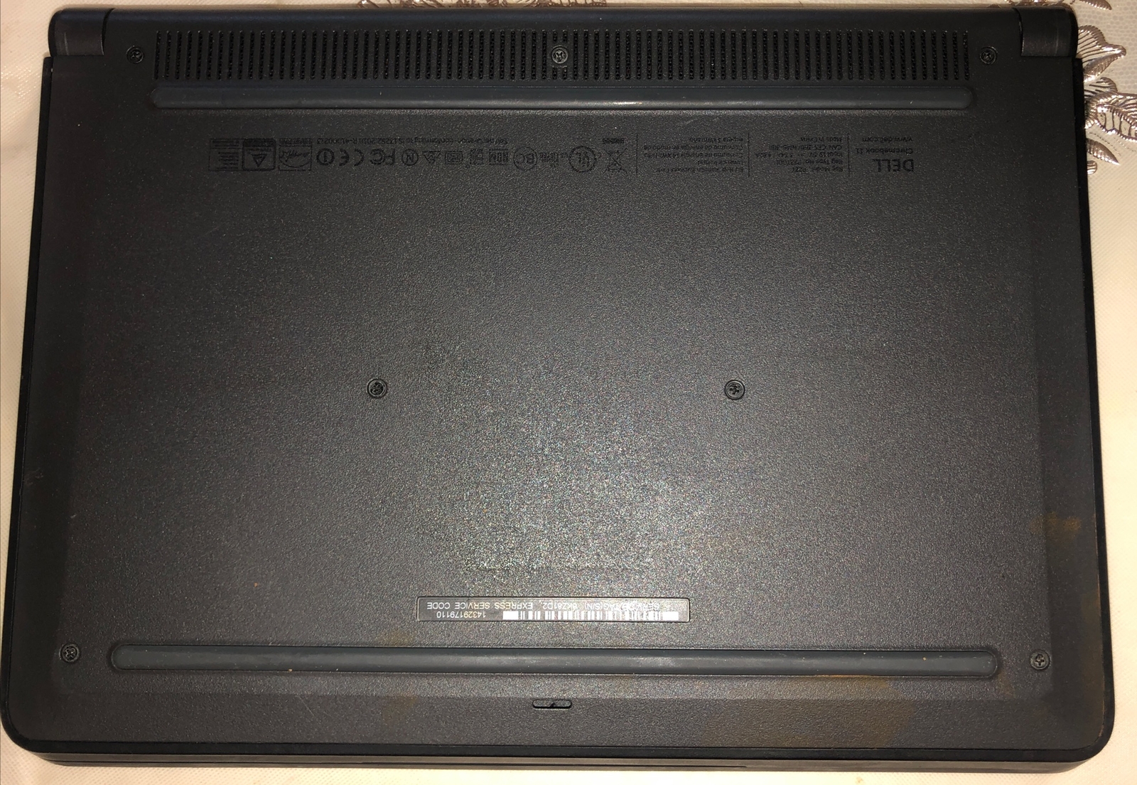 Dell chromebook 11 P22T Non-Touch Celeron N2840 2.16GHz 4GB RAM 16GB SSD