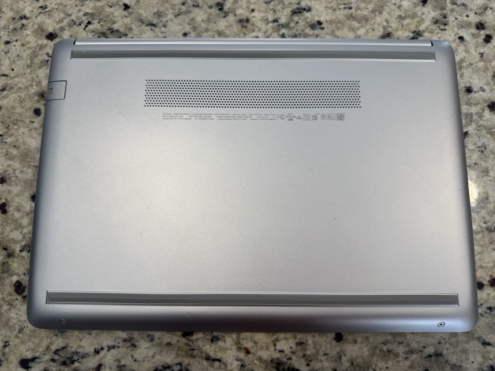 HP Laptop — Model 14-dk0022wm