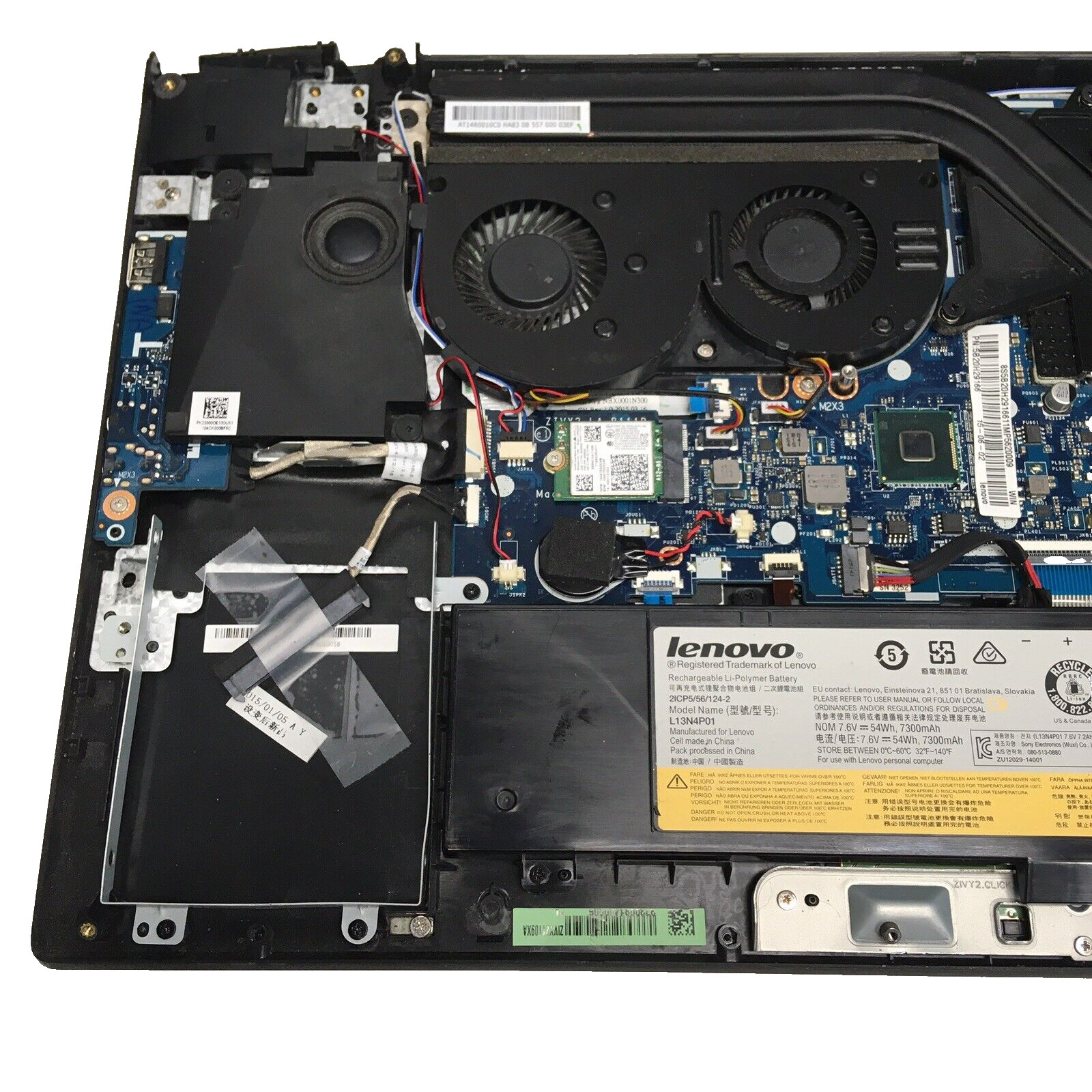 Lenovo Ideapad Y50-70 Laptop i7 4th Gen. 4GB RAM No HDD No OS No Screen H2008