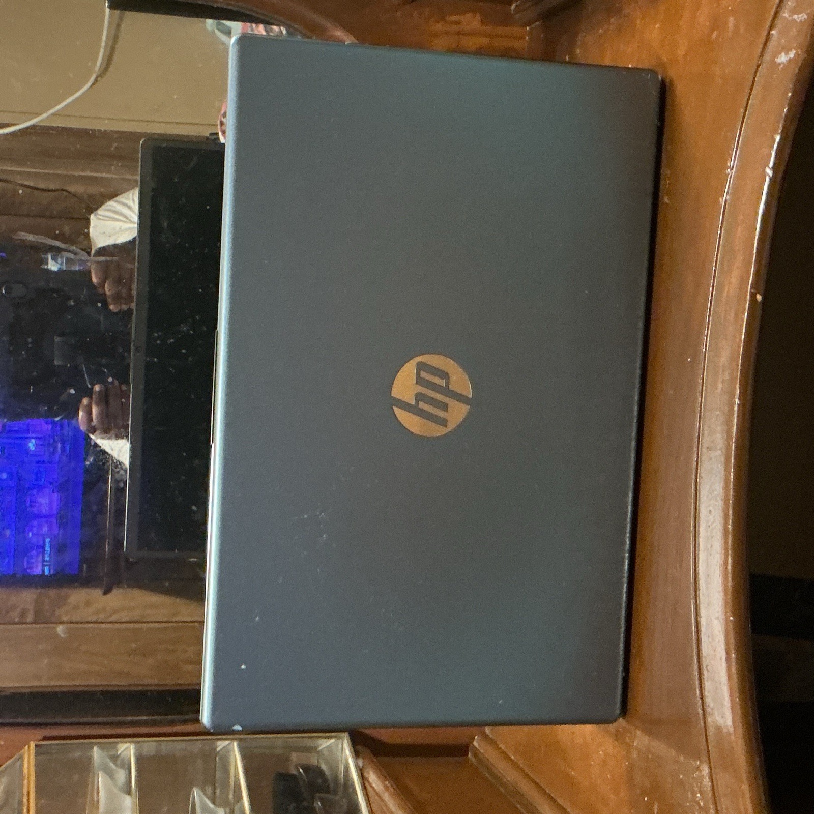HP 15.6in Blue Notebook Laptop w/ Built-In Webcam, USB-C HDMI USB