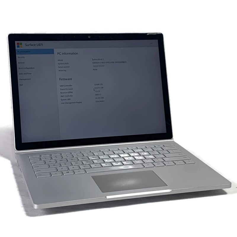 Microsoft Surface Book 3 1900 13.5″ i7-1065G7 1.3GHz 16GB 256GB NVMe SSD – Win11