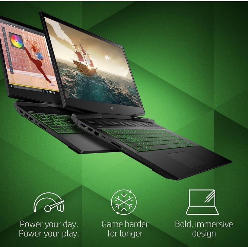 HP Pavilion Gaming Laptop 15.6″, Intel Core i5-8300H, NVIDIA GF GTX 1050Ti 🎁