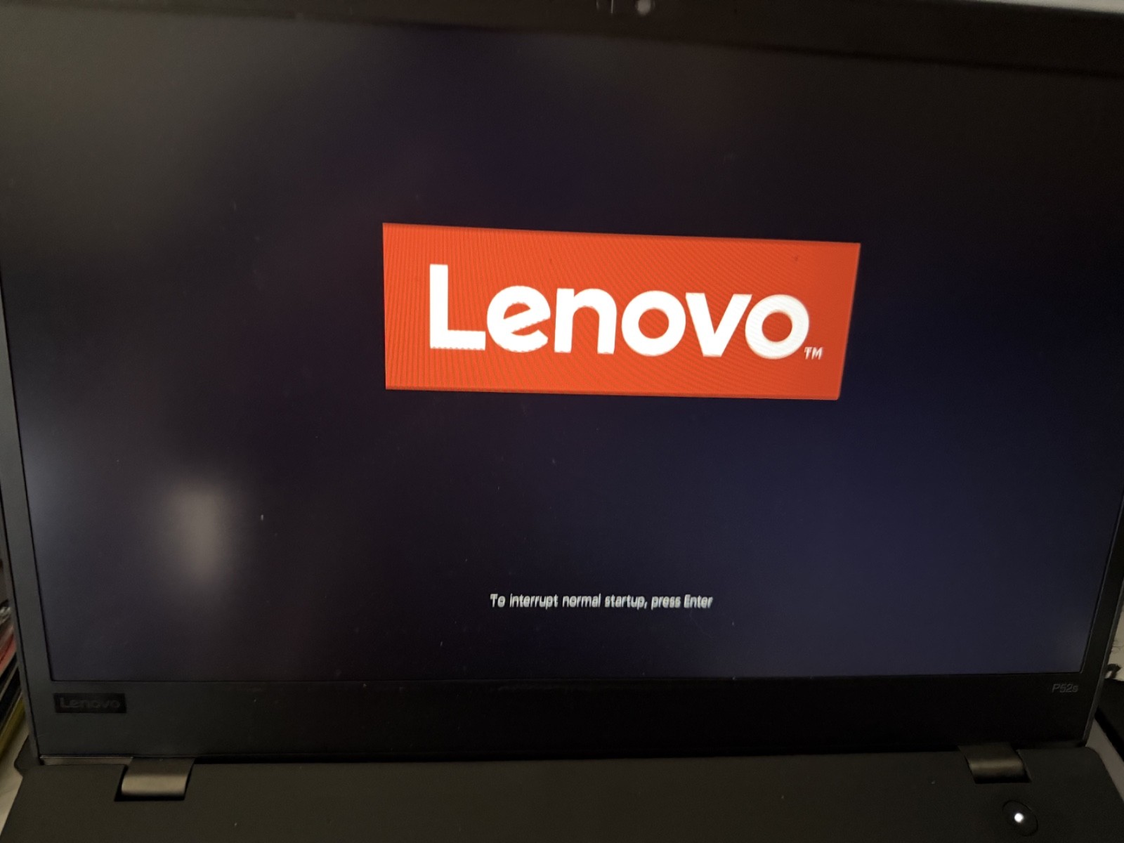 Lenovo Thinkpad p52s Intel Core i7-8550U, 16gb, FOR PARTS OR REPAIR