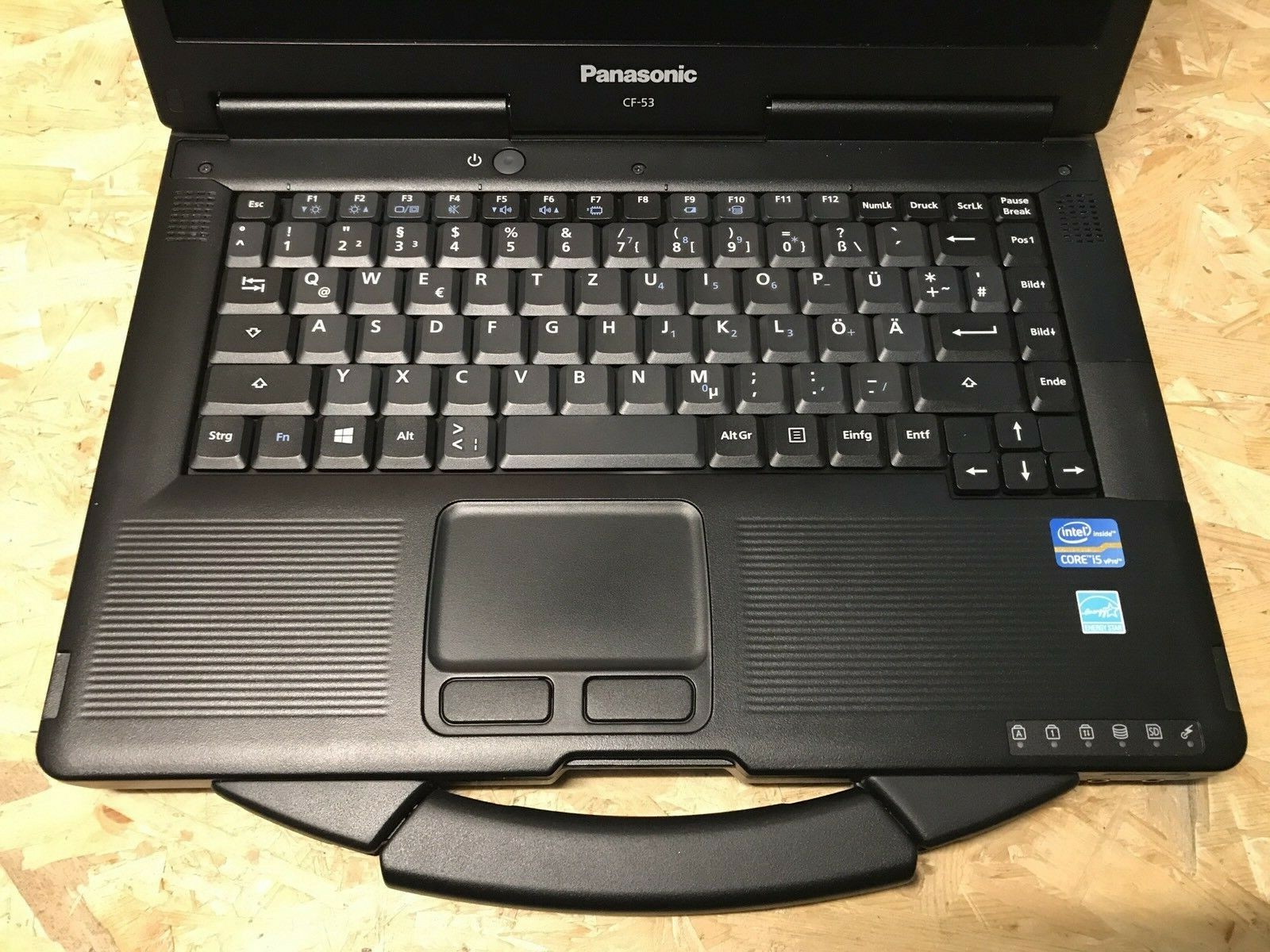 Panasonic CF-53 MK3,Intel Core i5-3340M,2.7GHz,8GB,512GB SSD,Win 7 Pro,DEMO