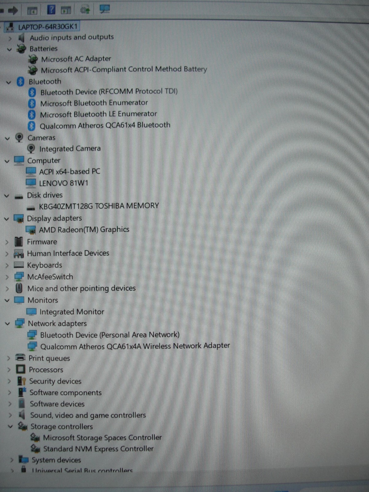 Lenovo IdeaPad 3 15ADA05 15.6” FHD AMD Ryzen 3 3250U 2.6GHz 8GB 128GB SSD
