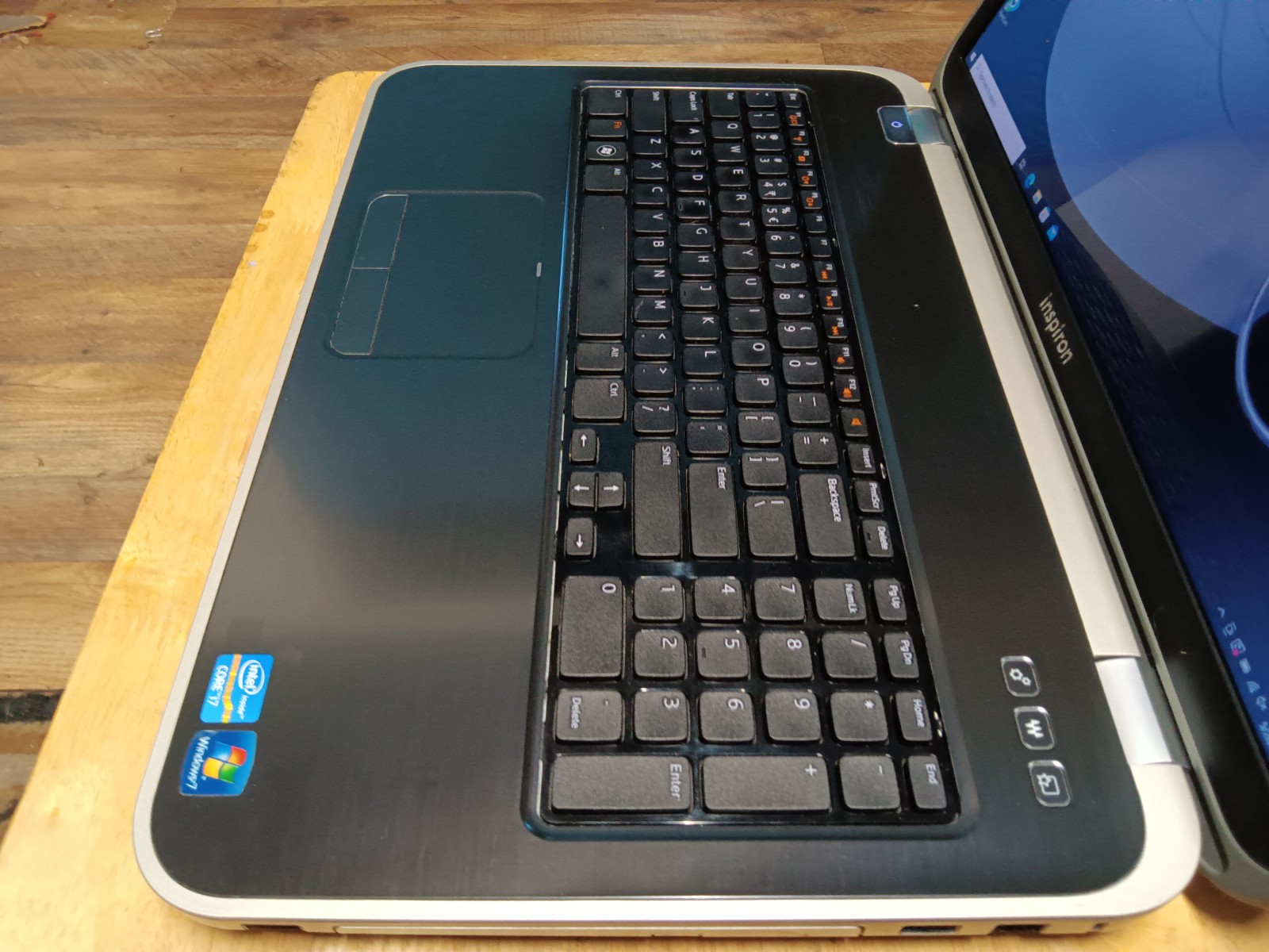 Dell Inspiron 5720/Core i7-3612Q 2.10ghz/8gb/128gbSSD/Windows 10 Pro/Web/BT/17.3
