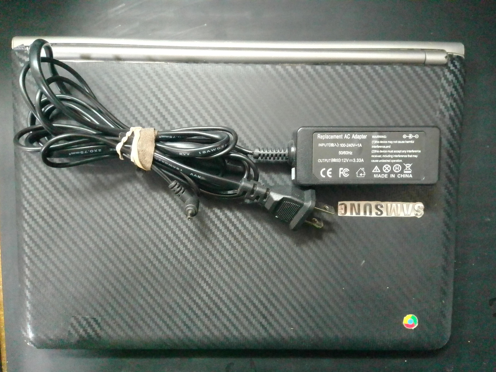 Samsung Chromebook XE303C12-A01 11.6-inch, 2GB RAM, 16GB , Black & Silver