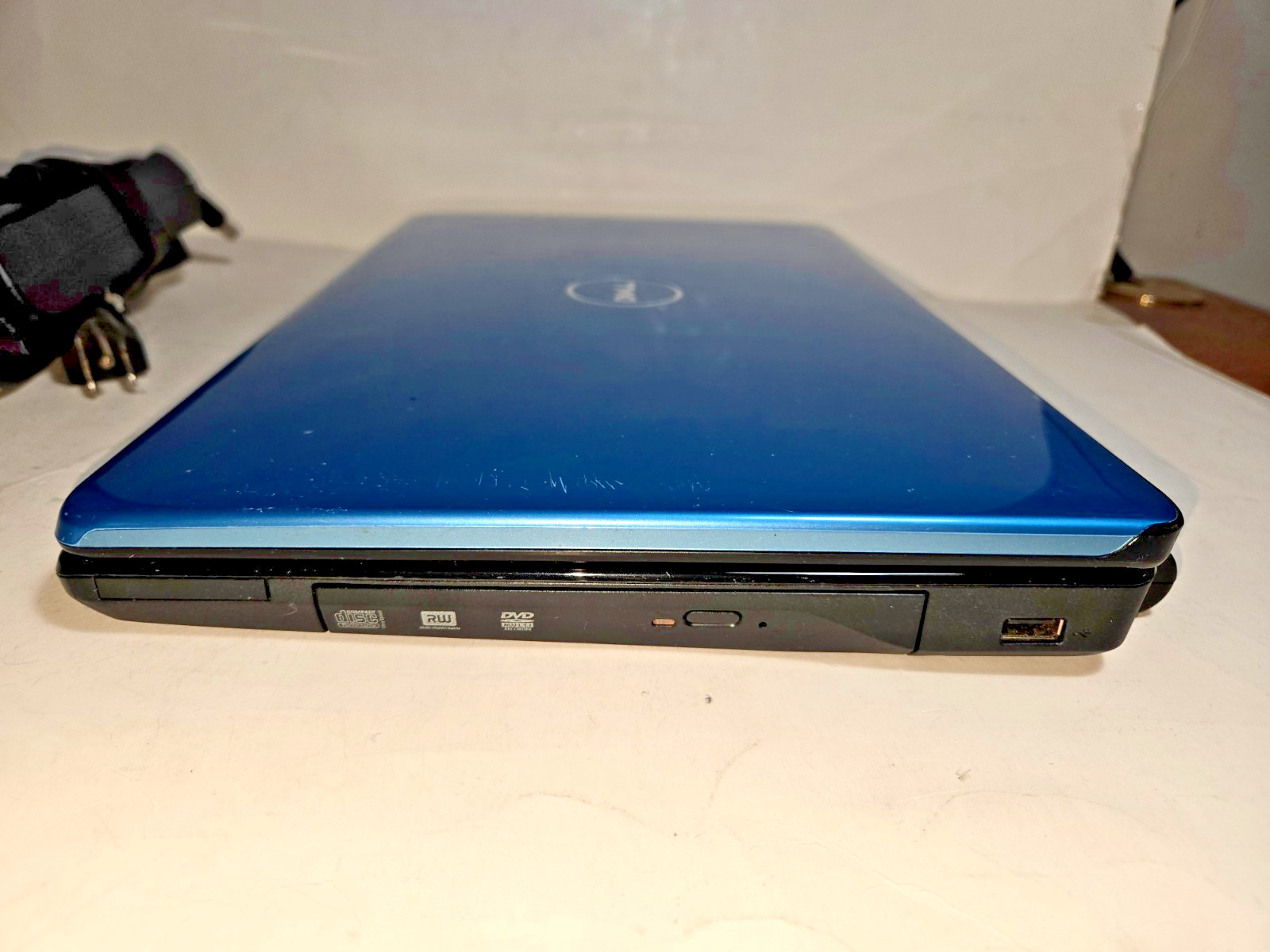 💙 Dell Inspiron 1545 Blue Core2Duo 4GB 160GB Win10 OEM Charger Free Ship NICE!