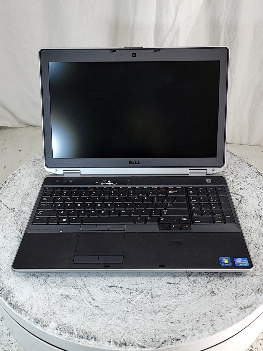 DELL LATITUDE E6530 PC Laptop INTEL CORE I7-3720QM 8GB SEE NOTES