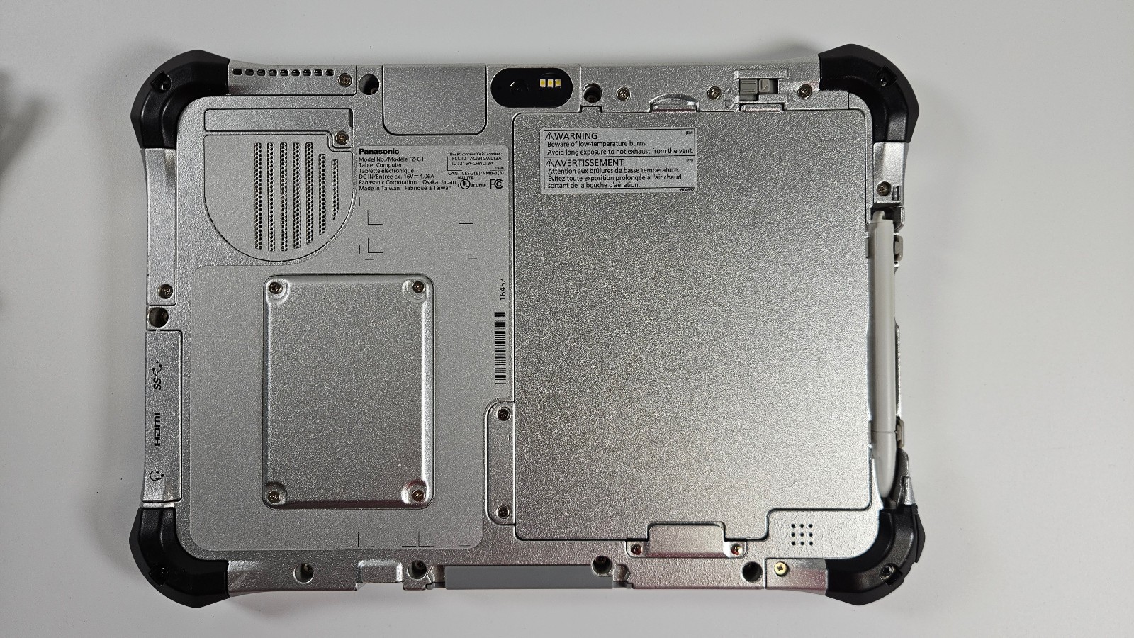 Panasonic Toughpad FZ-G1 Rugged Tablet i5 4GB 256GB Windows 11 Pro