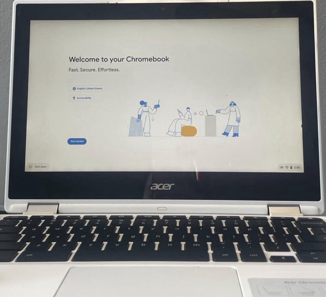 Acer Chromebook N15Q8 11.6″ Intel N3060@1.6GHz 4GB RAM 16GB SSD CB3-132 Series