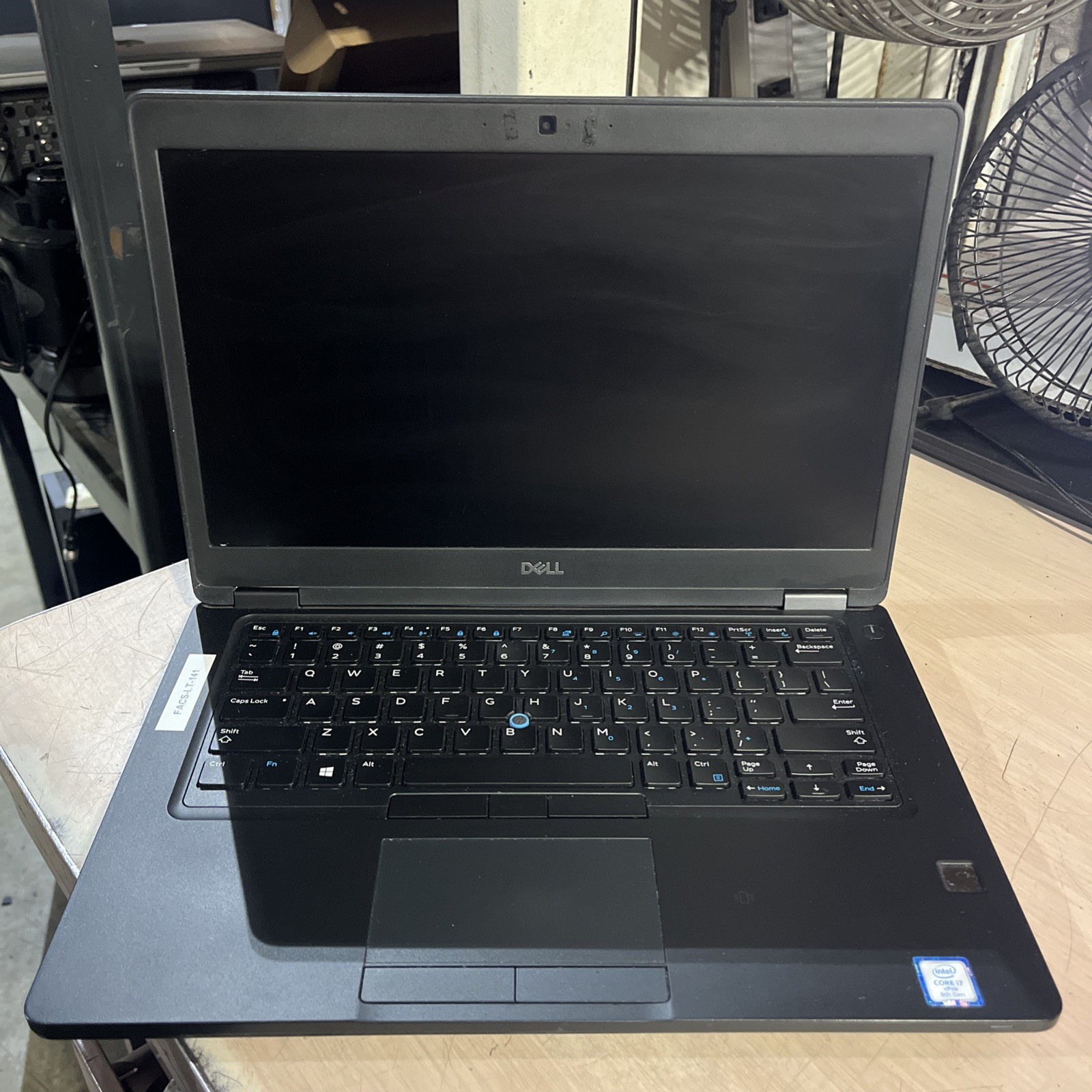 DELL LATITUDE 5491 INTEL CORE I7-8850H 2.60GHZ 8GB RAM NO HD