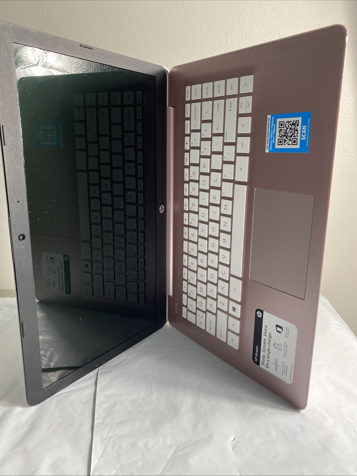 HP Stream Laptop 8GB RAM 32GB SSD – No Box – No Cable
