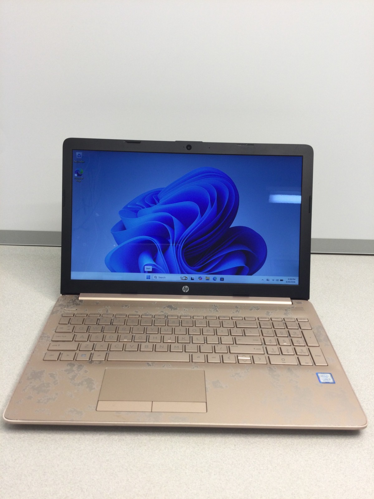 HP laptop 15-da0xxx core i5-8250u 1.60ghz 15.5” 8GB RAM 480GB SSD WIN 11 PRO