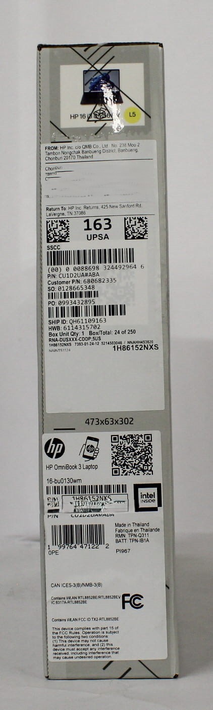 HP OmniBook 3 Laptop (16-bu0130wm)