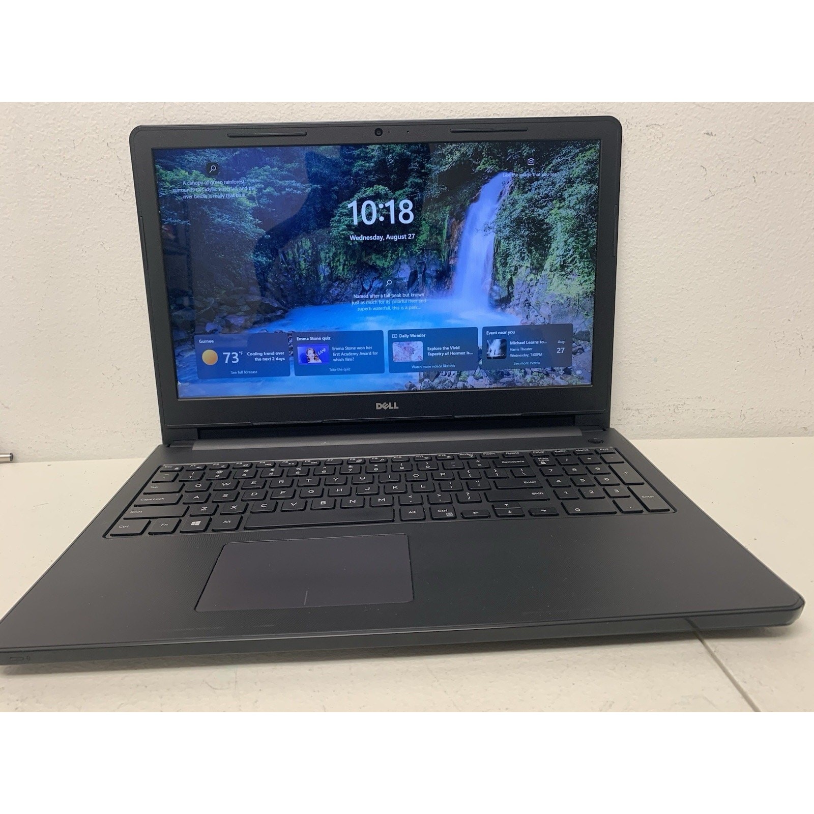 Dell Inspiron 15″ 3558 Intel i3-5015U 2.10 GHz 4GB Ram 180gb SSD Wind 11