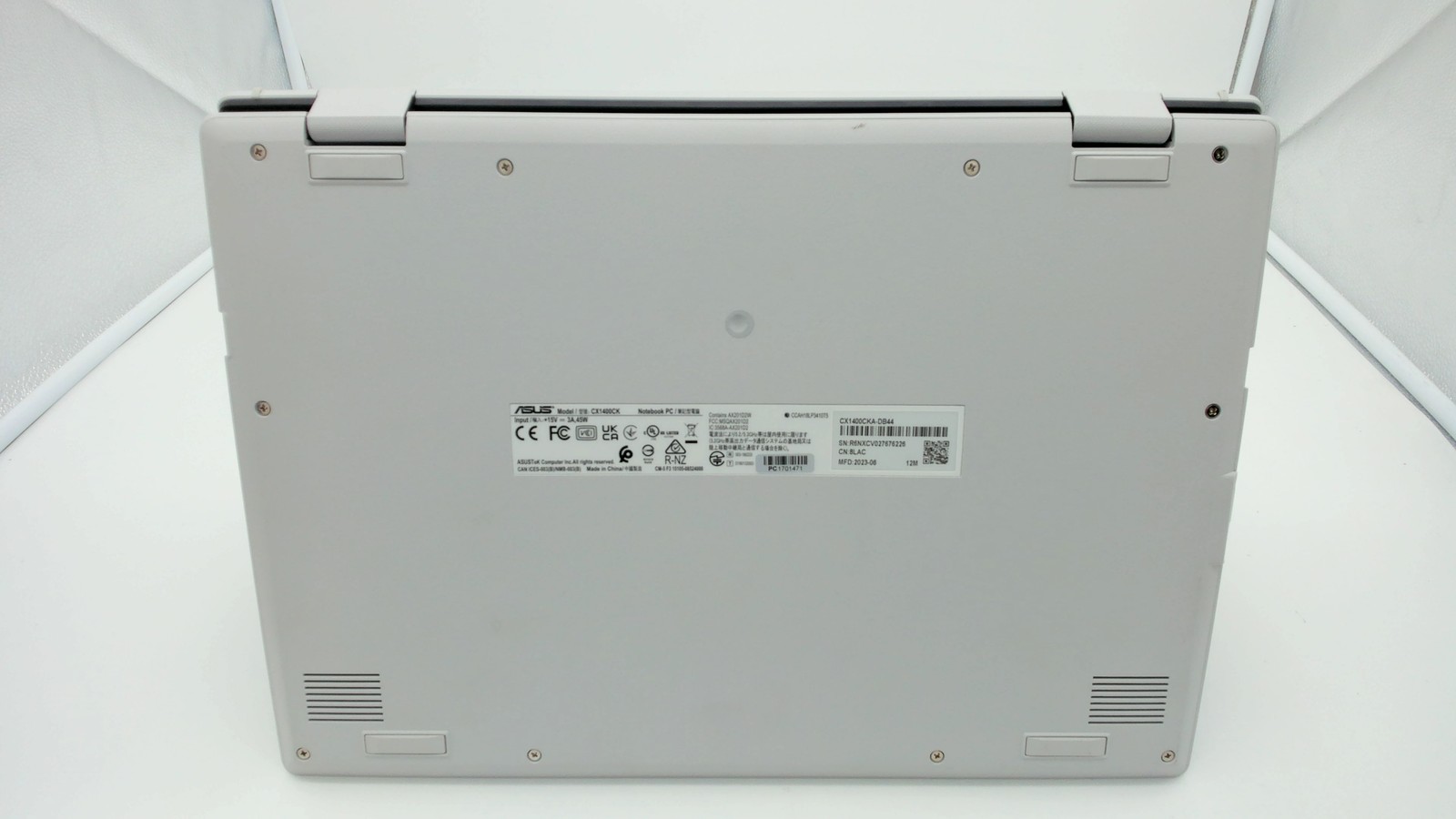 Asus Chromebook CX1 14″ Intel Celeron N4500 4GB 64GB CX1400CKA-DB44 PC1701471