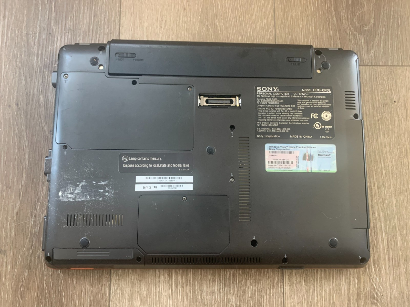 Sony PCG-6R3L VGN-C220E 13.4″ Intel Core 2 T5500 1.66GHz 1GB Ram 250GB HDD Win 7