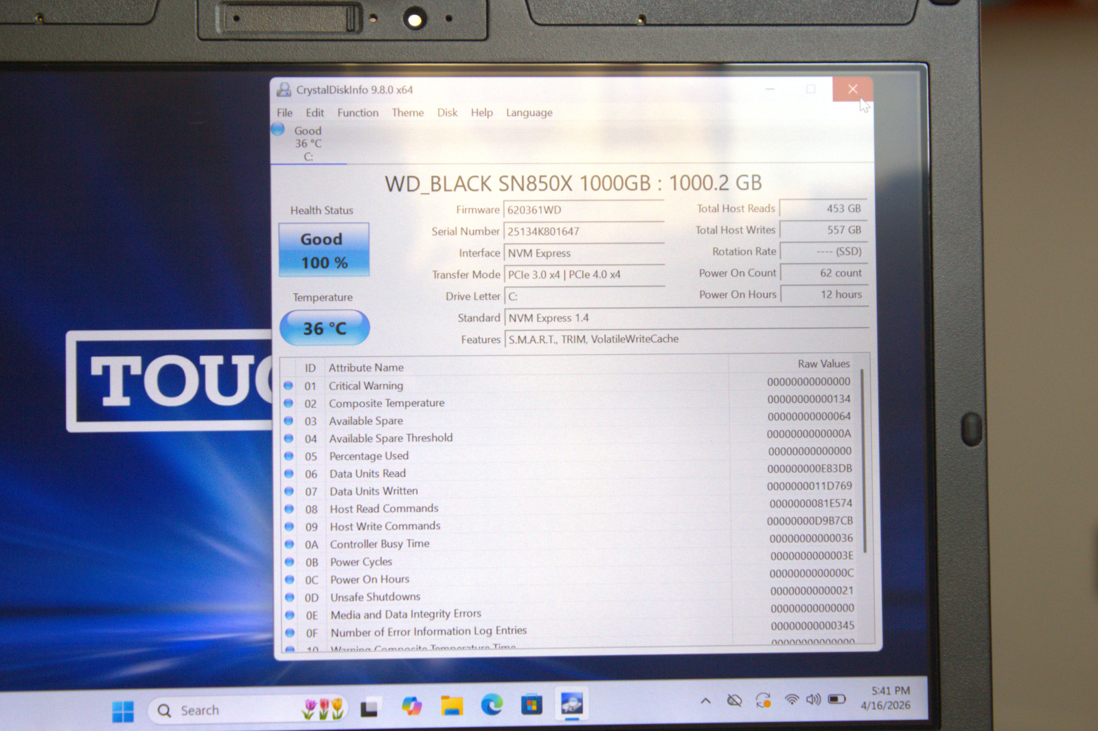 Panasonic Toughbook FZ-55 i7-8665U New 1TB SSD 32GB RAM Touch 4G GPS 2x Batt IR
