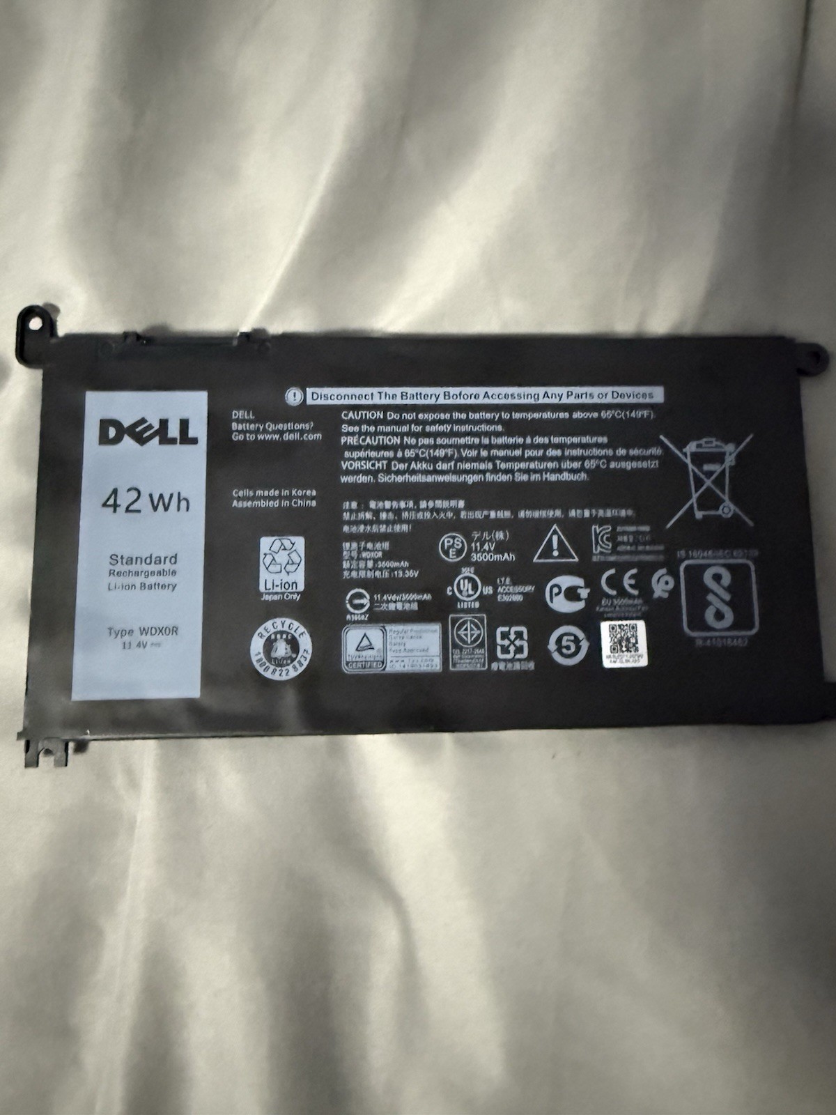Dell Inspiron 13 5378 13.3″ I7-7200U **READ DISCRIPTION** **AS IS** REPAIR/PARTS