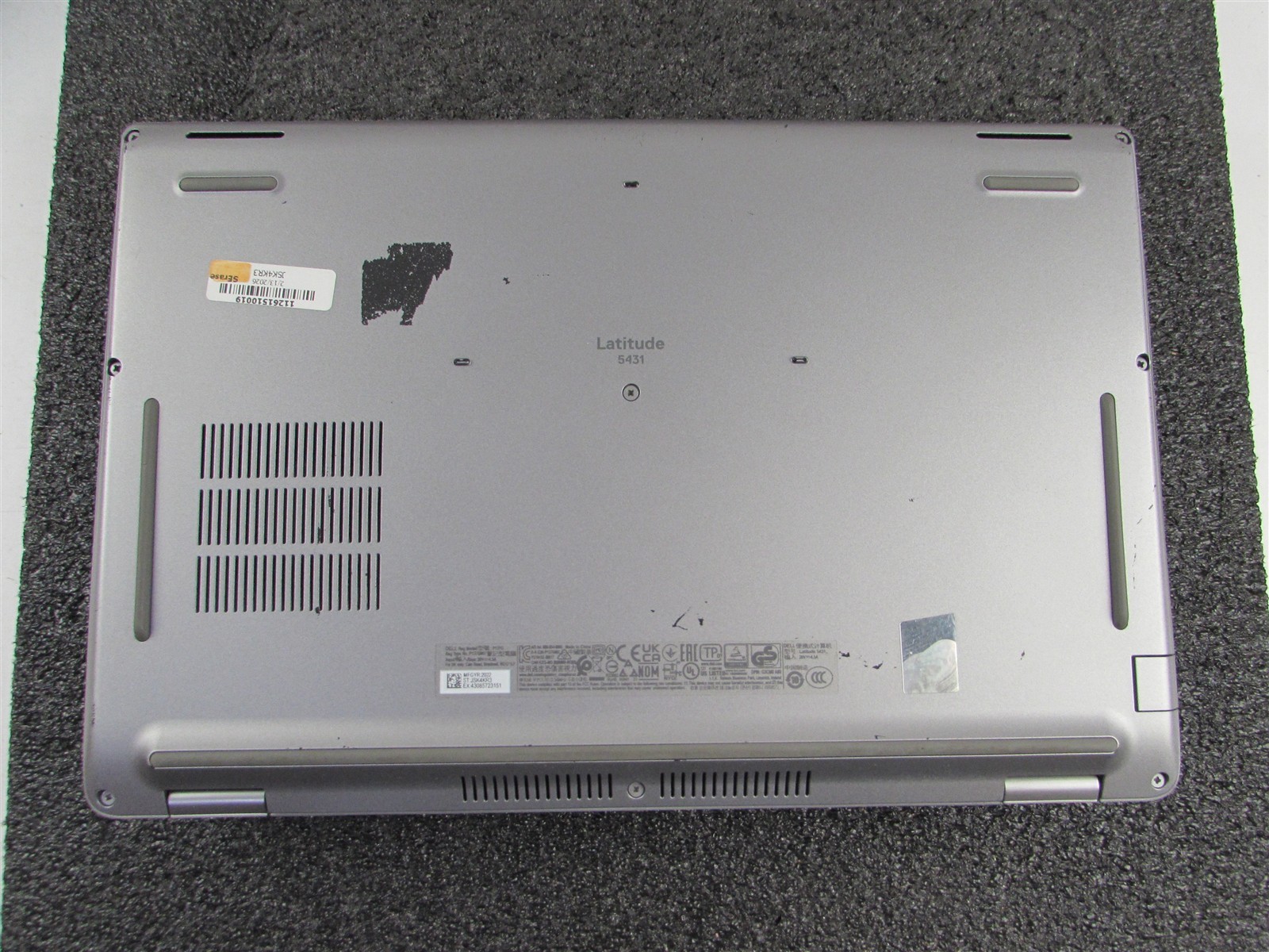 DELL LATITUDE 5431 1920X1080 FHD CORE I7-1270P 256GB 16GB RAM NO O.S/BATT