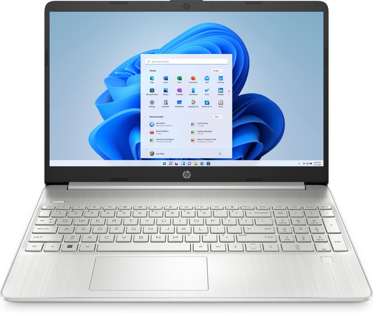 HP 15-dy5023st 15.6″ FHD Intel i3-1215U 3.30 GHz 8GB DDR4 256GB SSD W11H Laptop