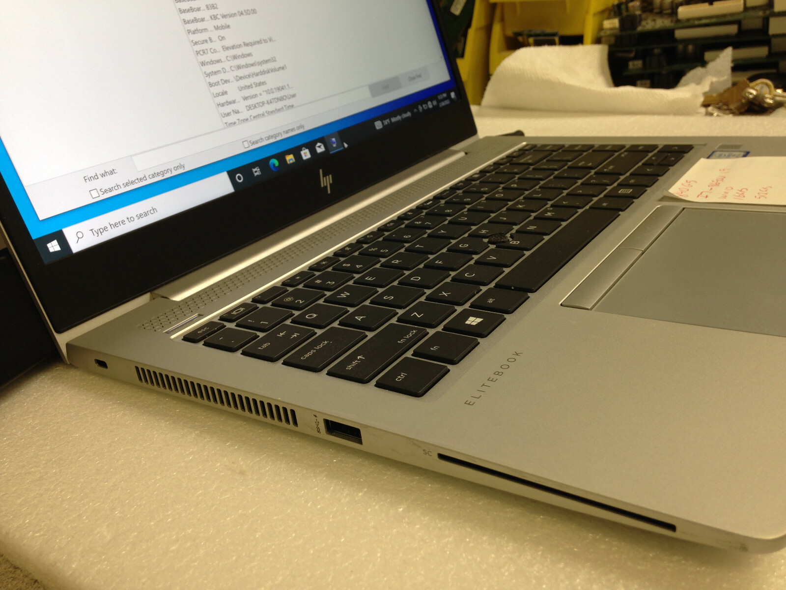 HP EliteBook 840 G5 Intel Core i7-865OU CPU@1.90GHz 16GB 512GB SSD w/AC Adapter