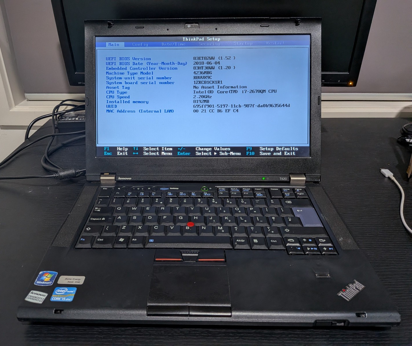 Lenovo ThinkPad T420 | i7-2670QM | 8GB RAM | 1TB HDD | NO OS