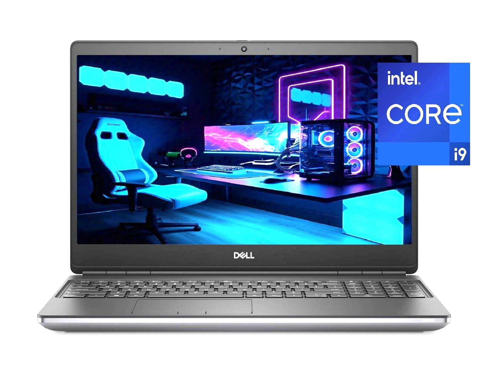 15.6″ DELL Precision Laptop PC: Intel i9 Eight Core! 32GB RAM ~ 1TB NVME SSD!