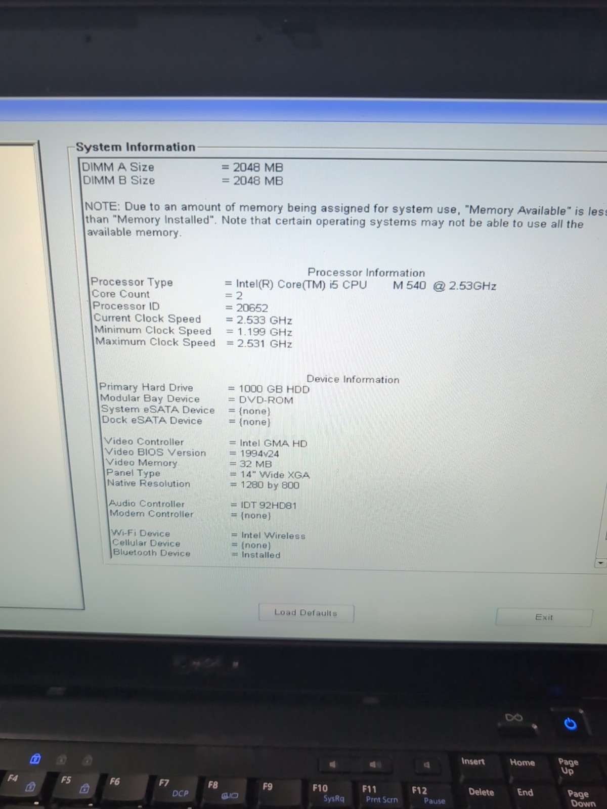 Dell Latitude E6410 ATG Laptop Rugged 2.53GHz 4GB RAM 1 TB Win 7 32 Bit WCharger
