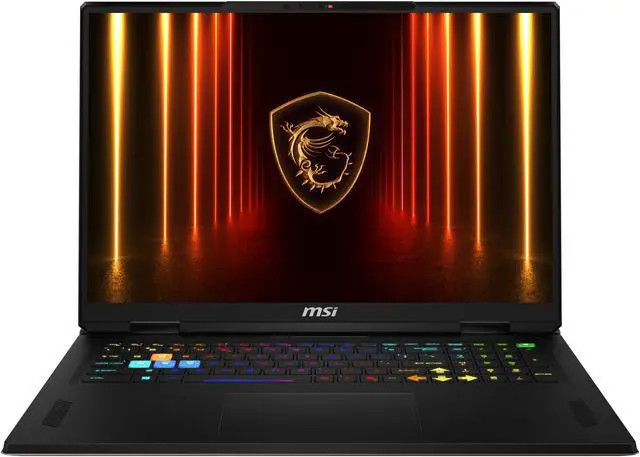 MSI Vector 18 in GeForce RTX 5080 GPU Ryzen 9 9955HX 64GB RAM 2TB SSD W11 Pro