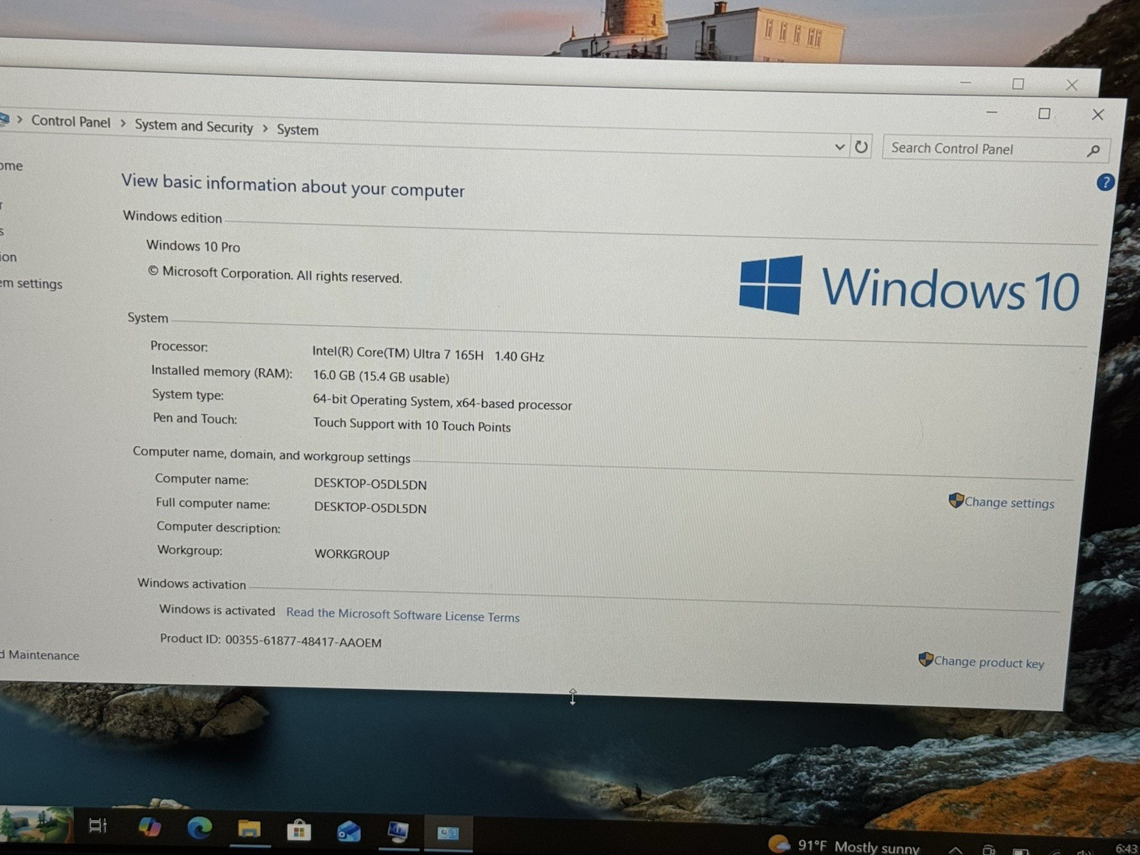 HP ZBook Firefly 16 G11 FHD+ 1.4 GHz Ultra 7 165H 16GB 256GB SSD Backlight/