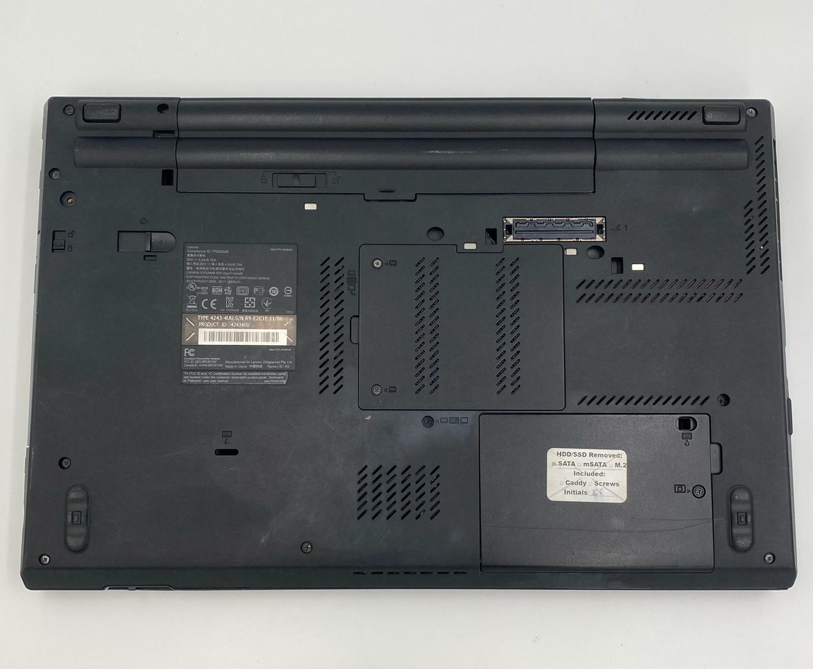 Lenovo Thinkpad T520 #2, 4 GB RAM, 320 GB HDD, Intel Core I7 2da Gen