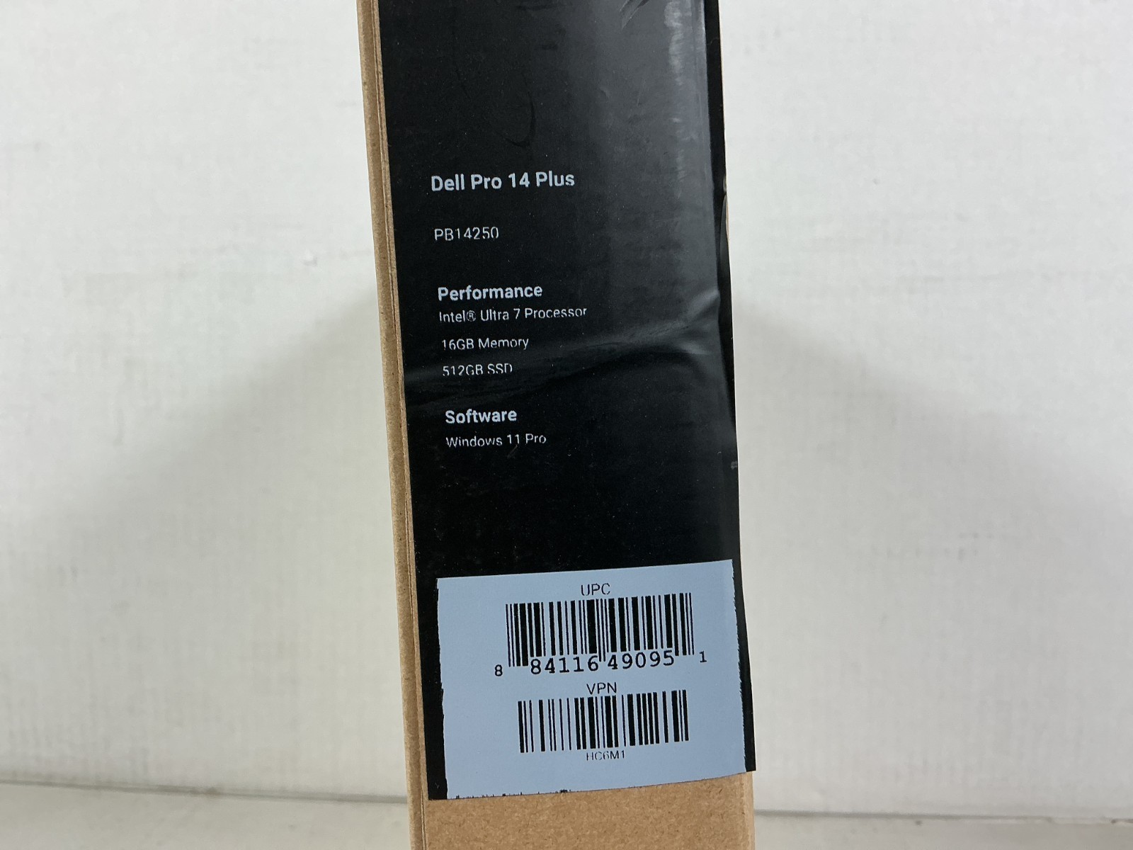 Dell Pro 14″ Plus PB14250 Ultra 7 265U 16GB 512GB SSD WiFi 6E TB4 W11P – HC6M1