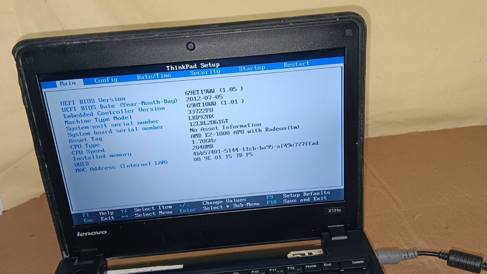 Lot of 4 Lenovo ThinkPad X131e 11.6″ Laptop AMD E2 1800 APU 11.6″ LCD Screen P/R