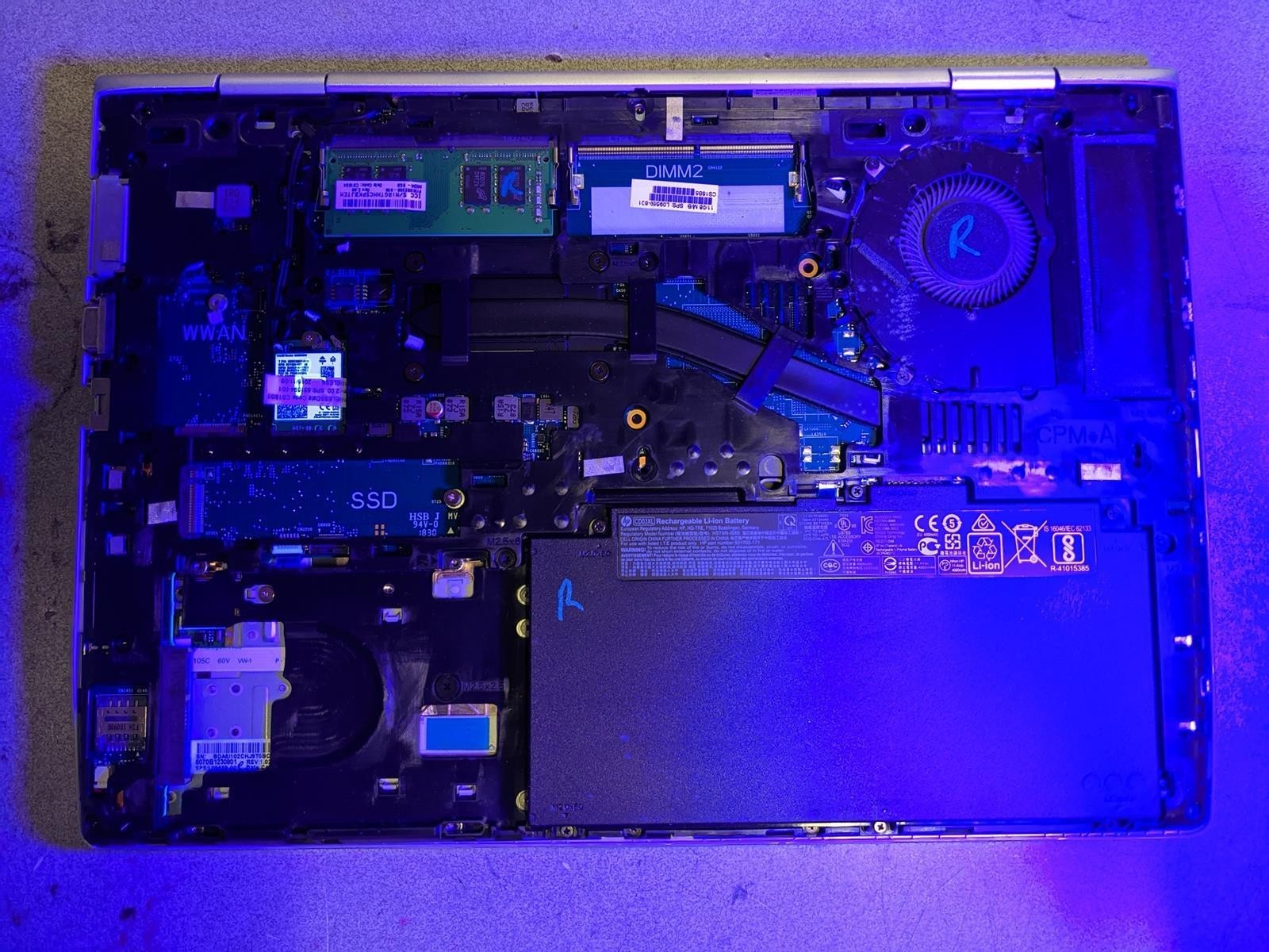 HP PROBOOK 640 G4 i5-8350U @ 1.7GHz, 8GB RAM, NO HDD/OS