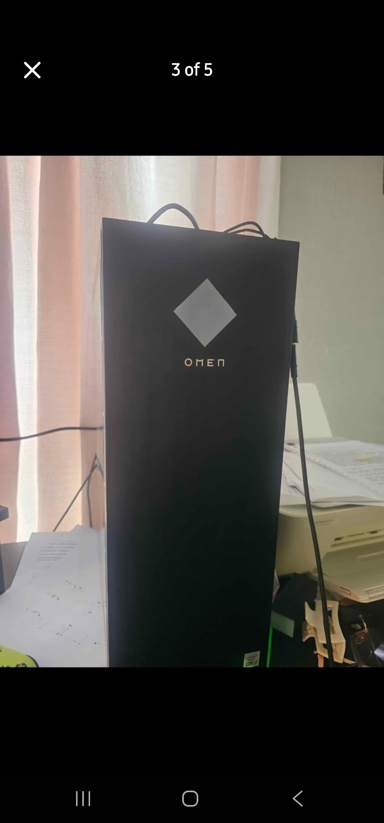 Gaming Pc And Samsung G5 Odyssey Monitor