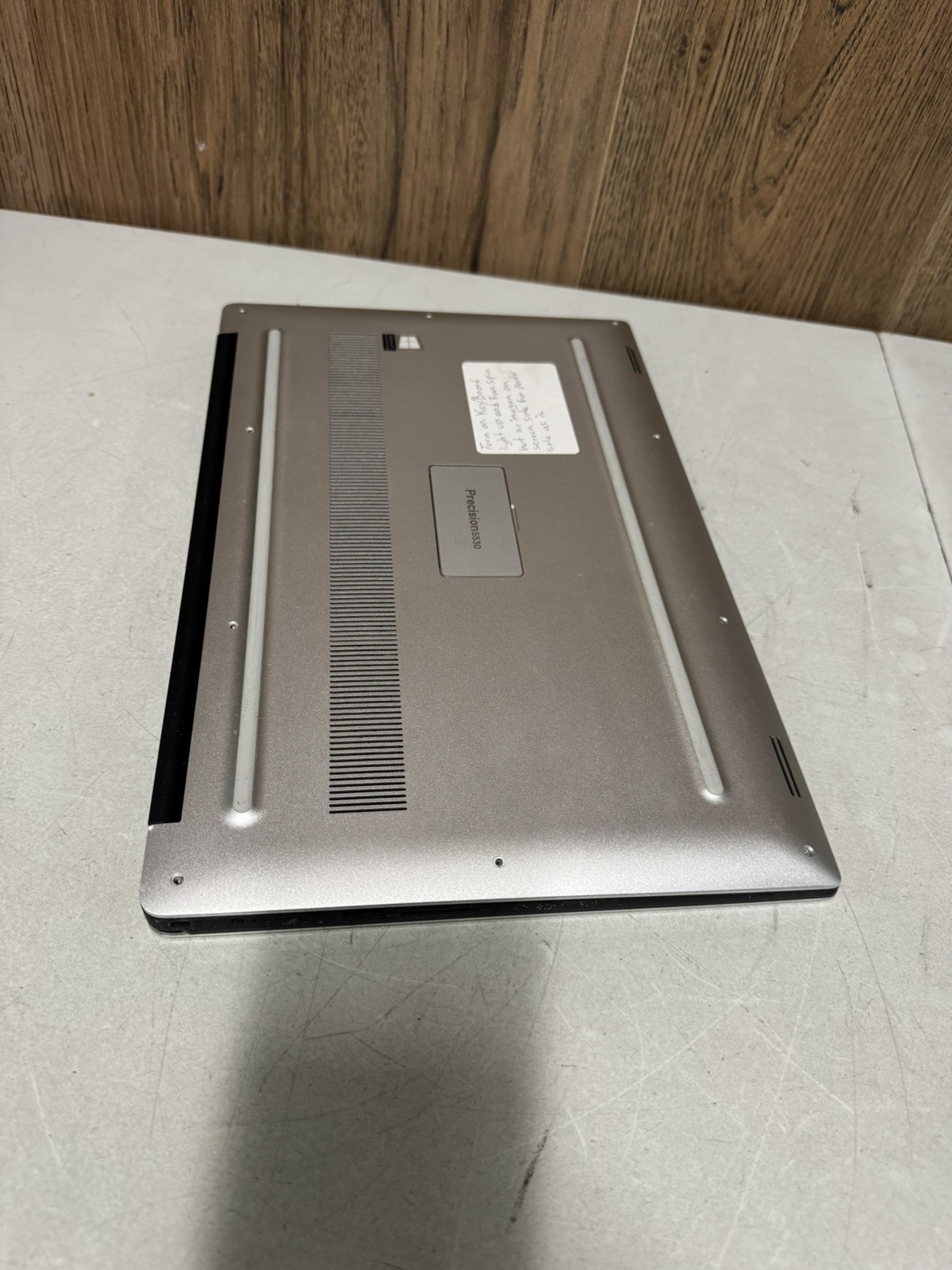 Dell Precision 5530 15.6” Intel Core i7 Laptop No Display For Parts AS-IS