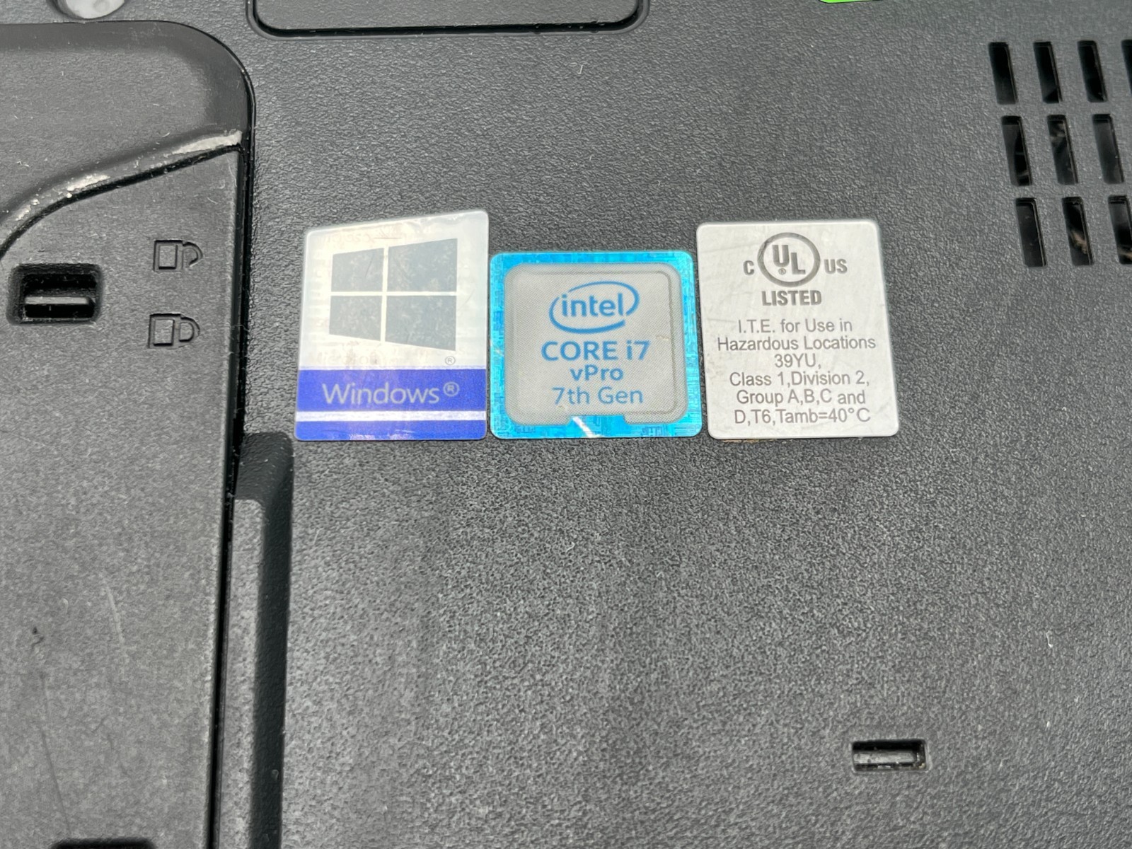 GETAC F110G4 i7-7600U@2.8GHZ 8GB RAM 128GB SSD WIN 11 PRO Tablet